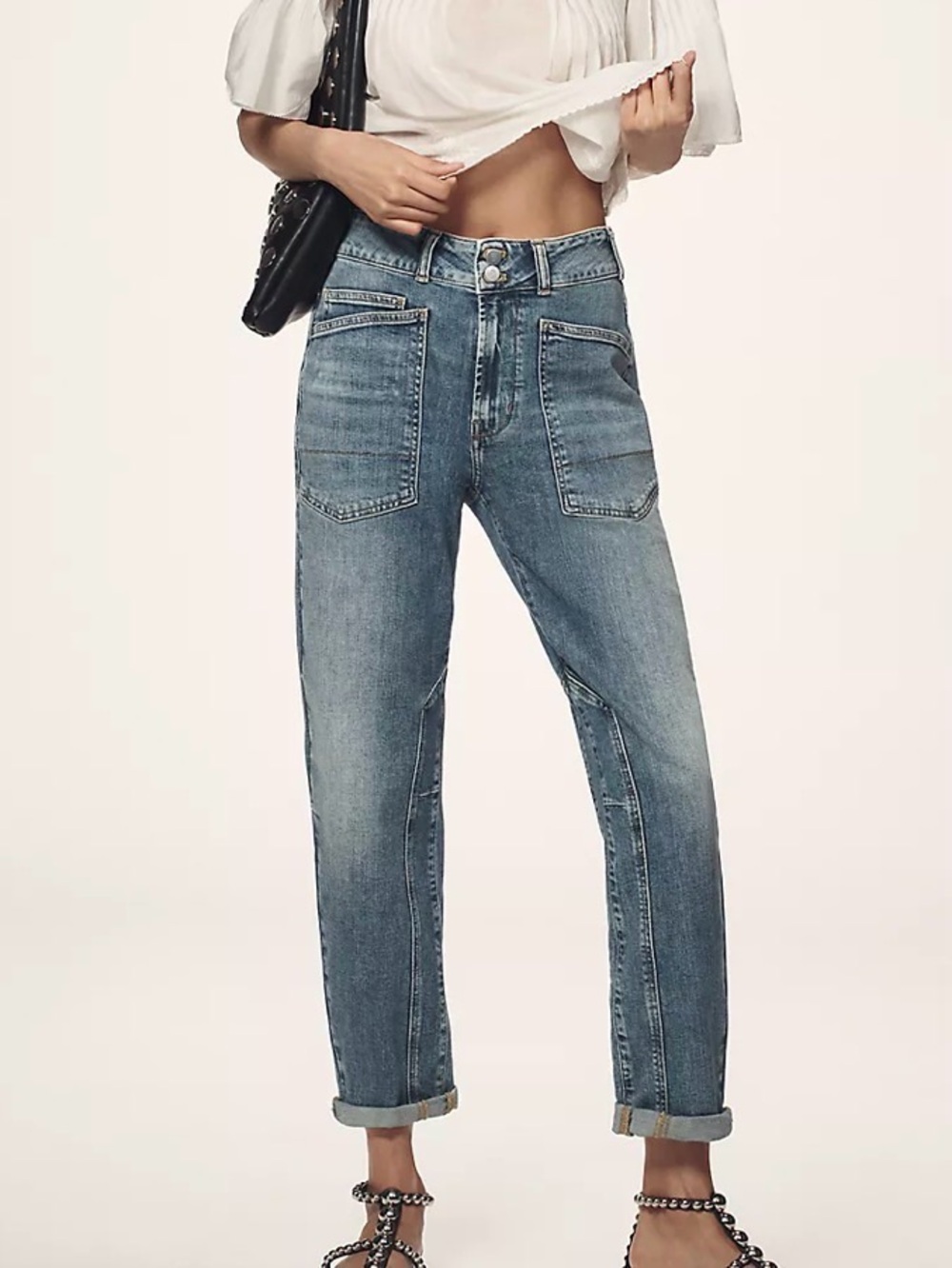 Wanderer Mid-Rise Relaxed
Jeans by Pilcro